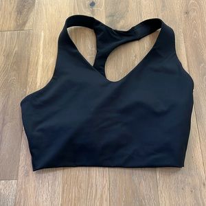 Spanx black sports bra